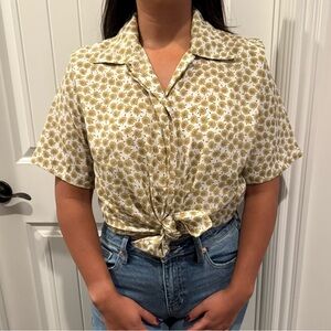 Vintage floral blouse